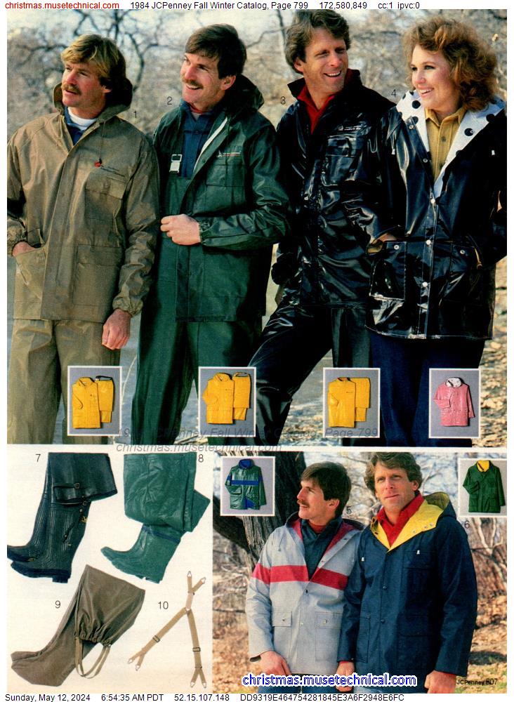 1984 JCPenney Fall Winter Catalog, Page 799
