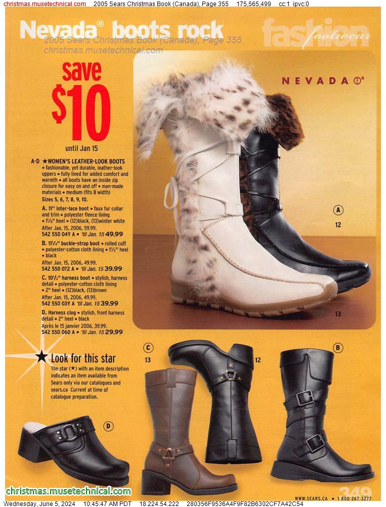 2005 Sears Christmas Book (Canada), Page 355