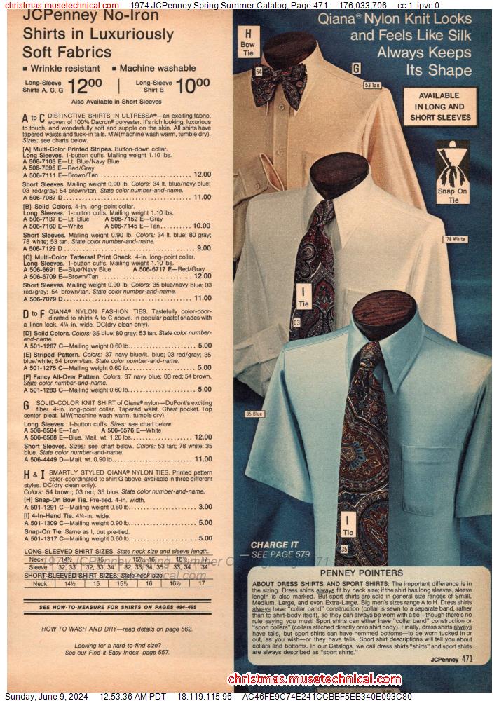 1974 JCPenney Spring Summer Catalog, Page 471