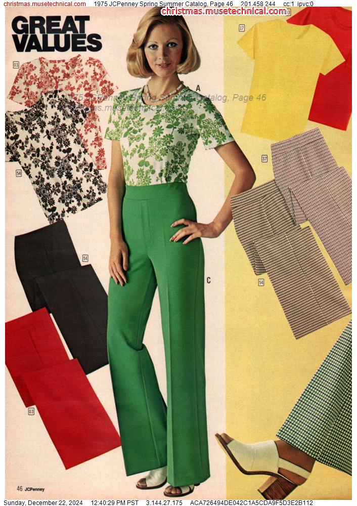 1975 JCPenney Spring Summer Catalog, Page 46