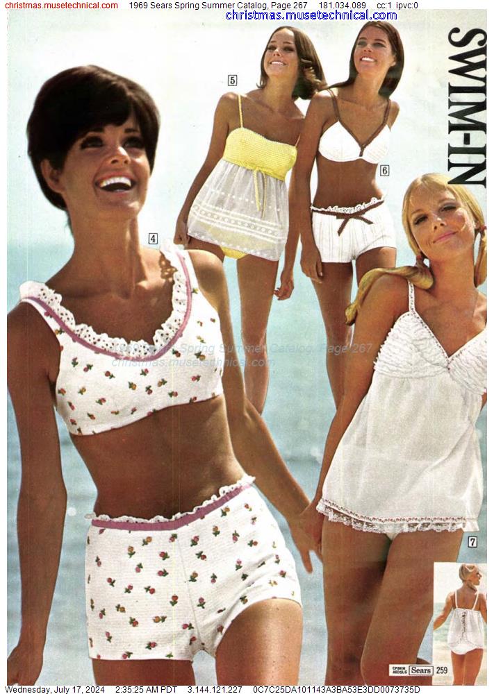 1969 Sears Spring Summer Catalog, Page 267