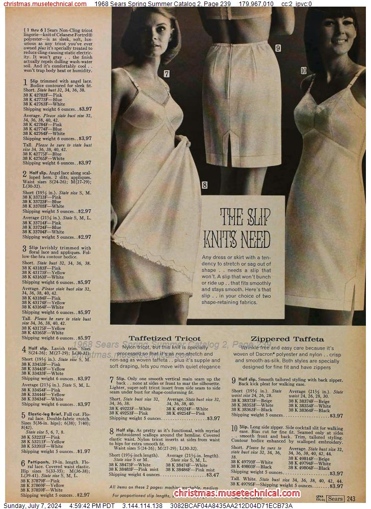 1968 Sears Spring Summer Catalog 2, Page 239