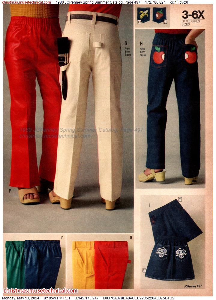 1980 JCPenney Spring Summer Catalog, Page 497