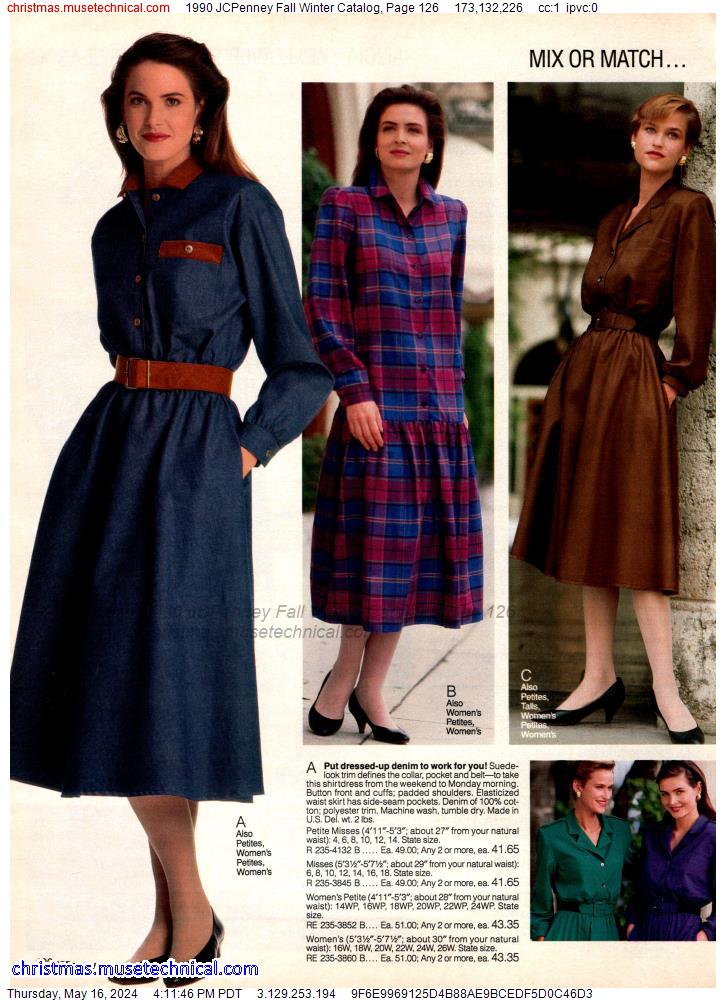1990 JCPenney Fall Winter Catalog, Page 126
