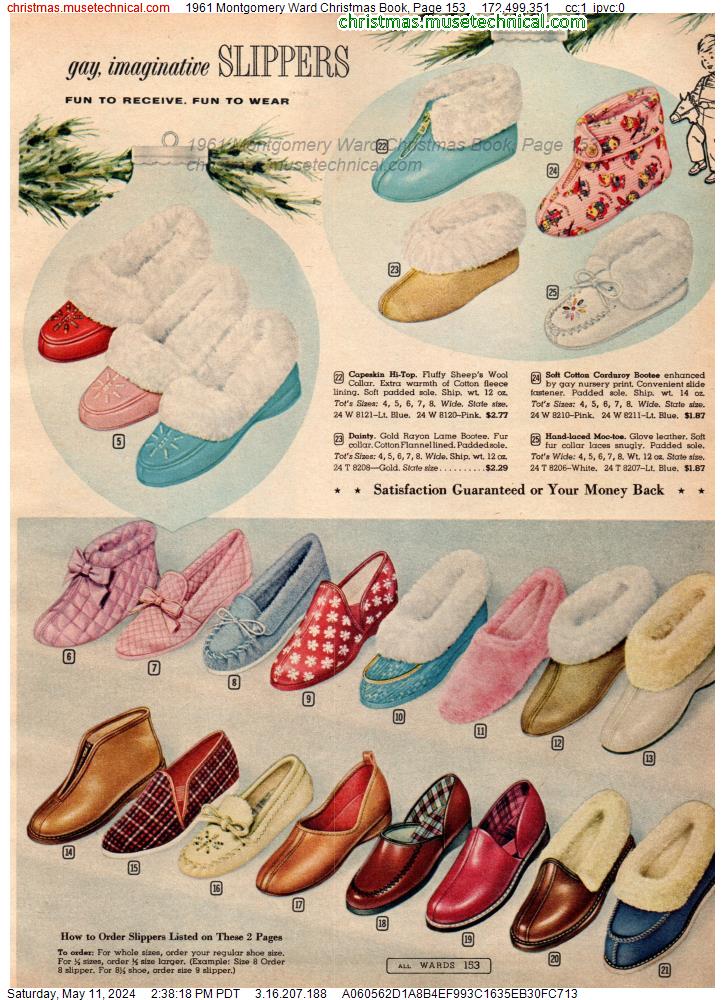 1961 Montgomery Ward Christmas Book, Page 153