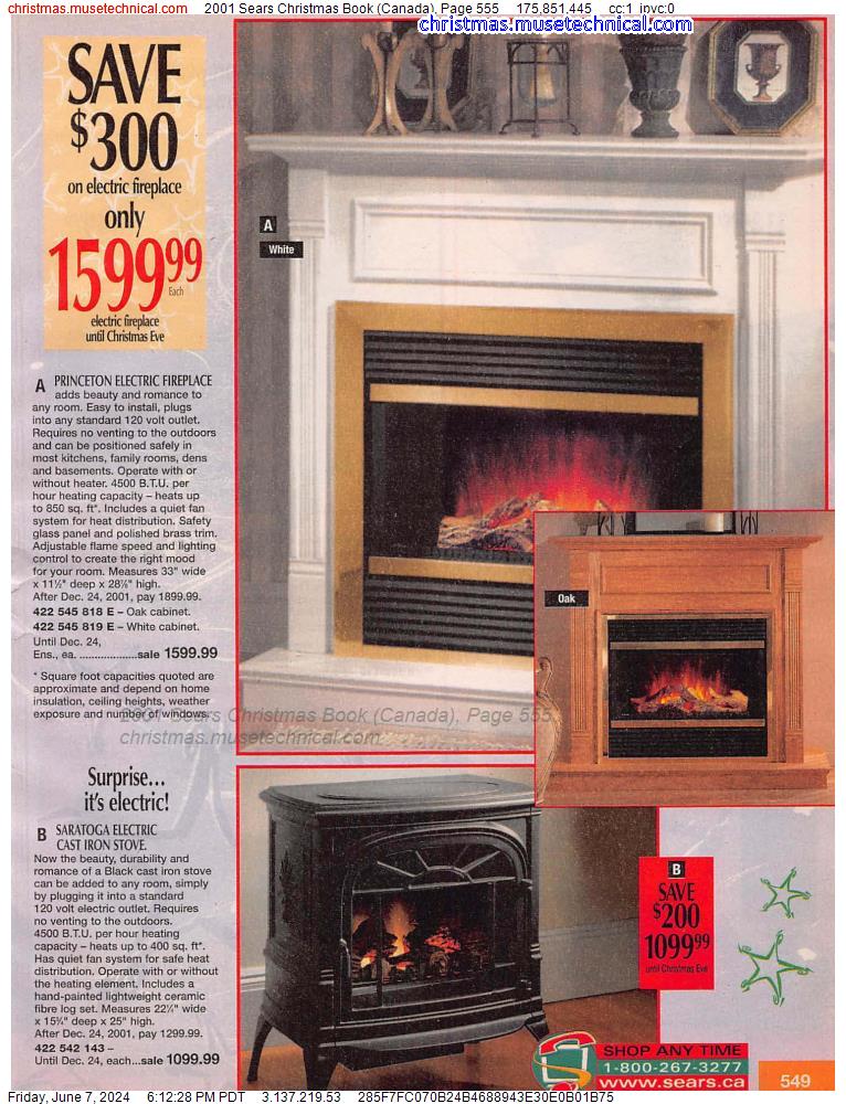 2001 Sears Christmas Book (Canada), Page 555
