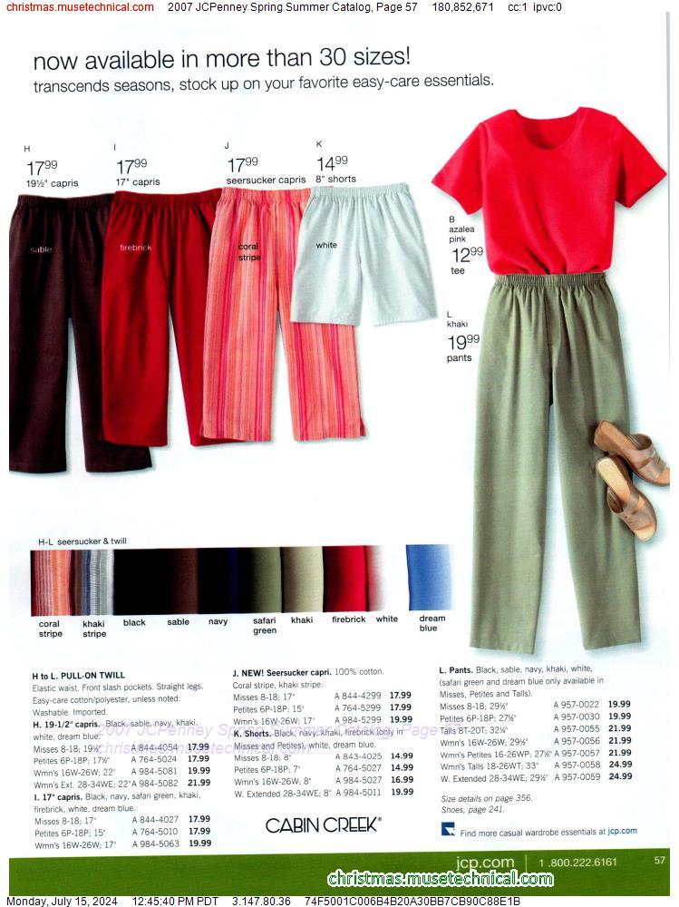 2007 JCPenney Spring Summer Catalog, Page 57