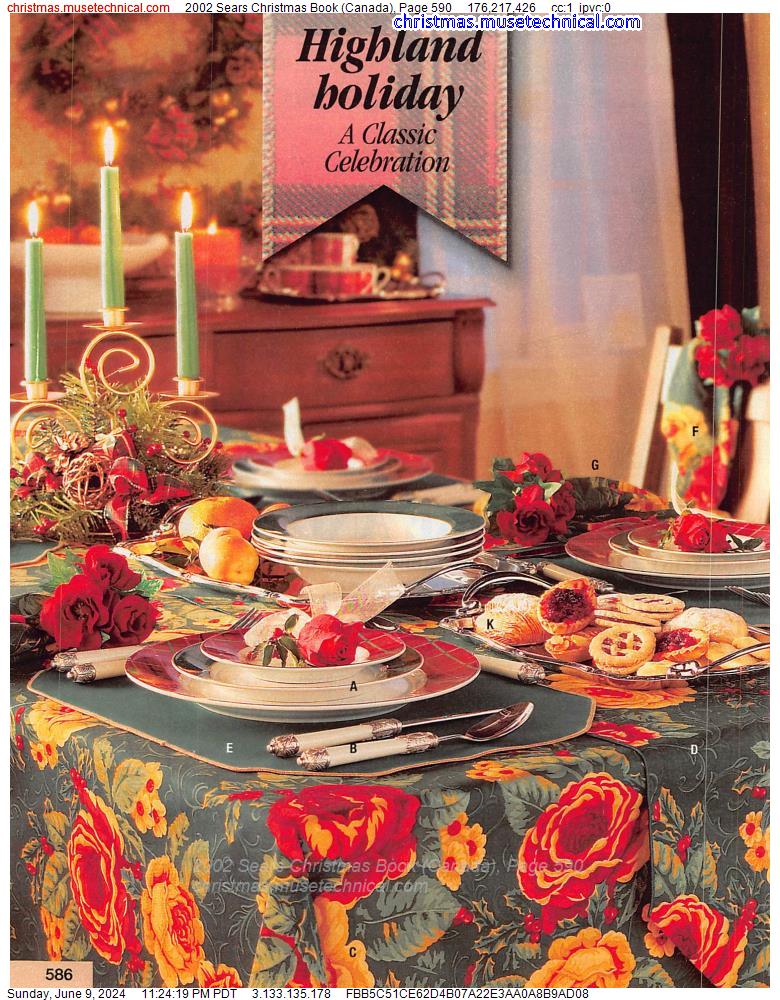 2002 Sears Christmas Book (Canada), Page 590