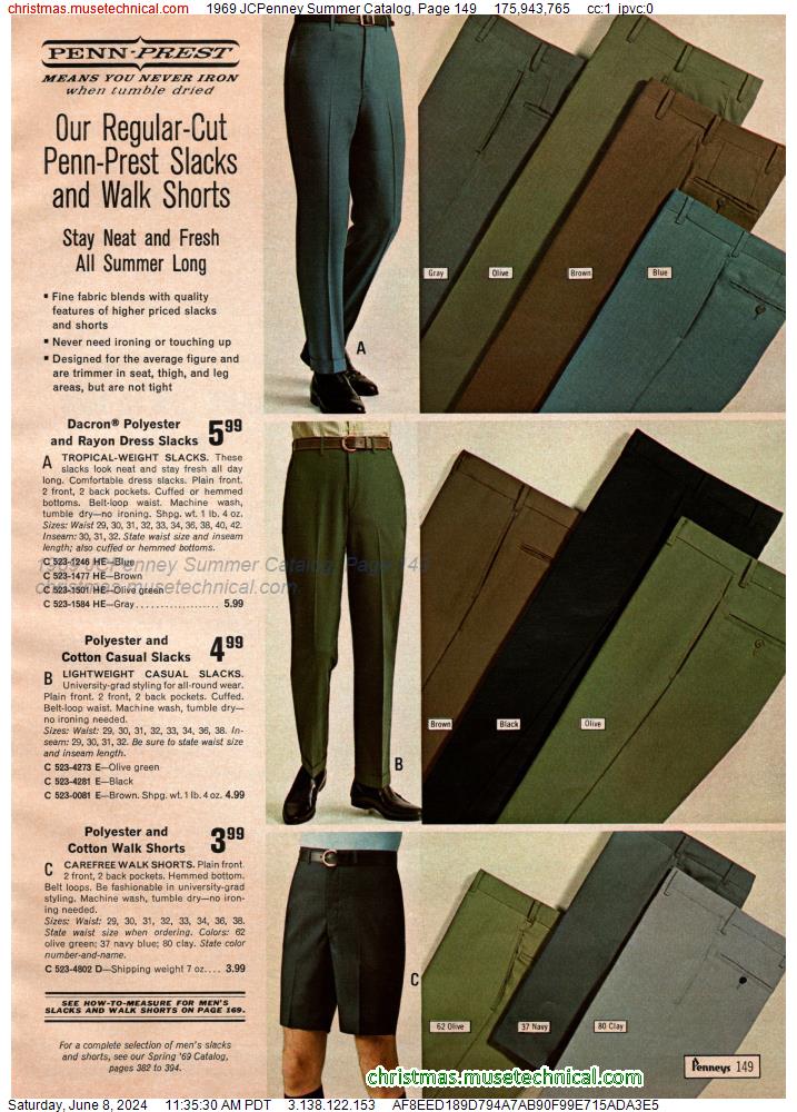 1969 JCPenney Summer Catalog, Page 149