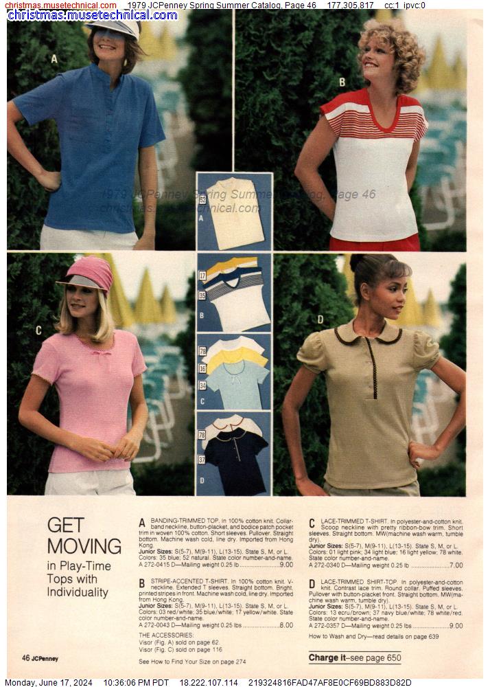 1979 JCPenney Spring Summer Catalog, Page 46