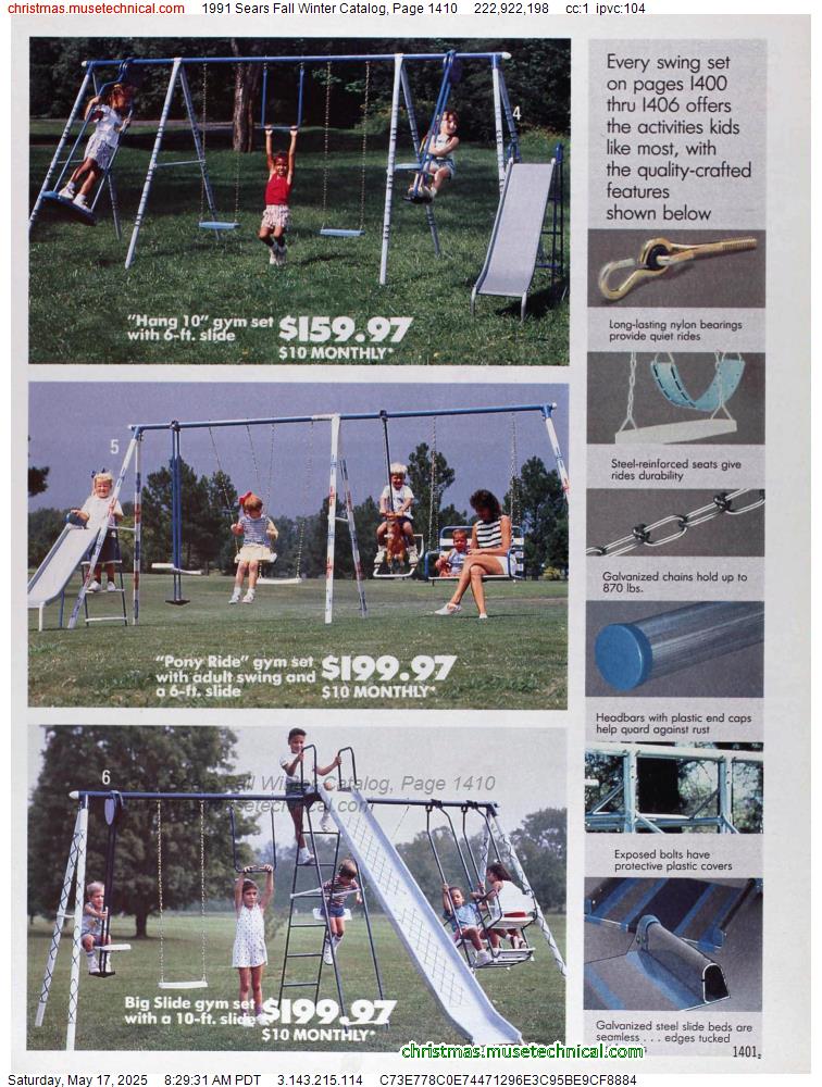 1991 Sears Fall Winter Catalog, Page 1410