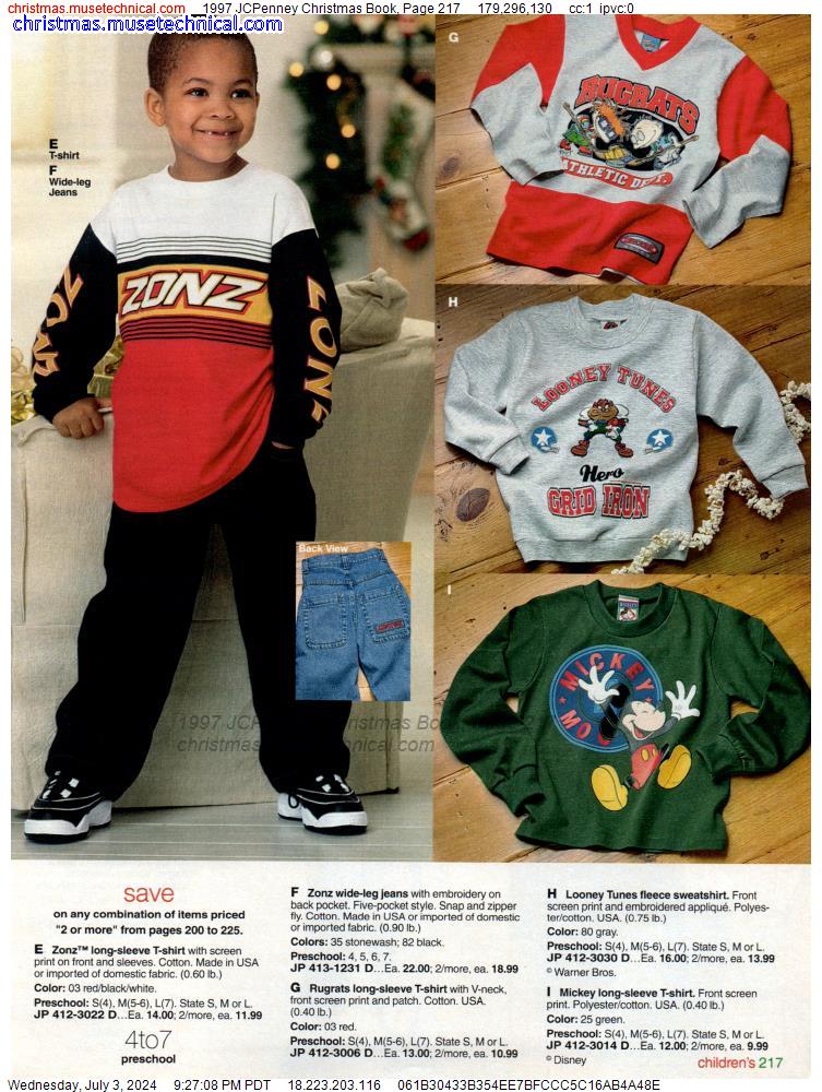 1997 JCPenney Christmas Book, Page 217