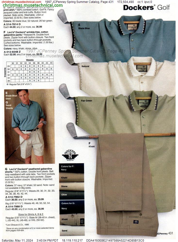 1997 JCPenney Spring Summer Catalog, Page 431