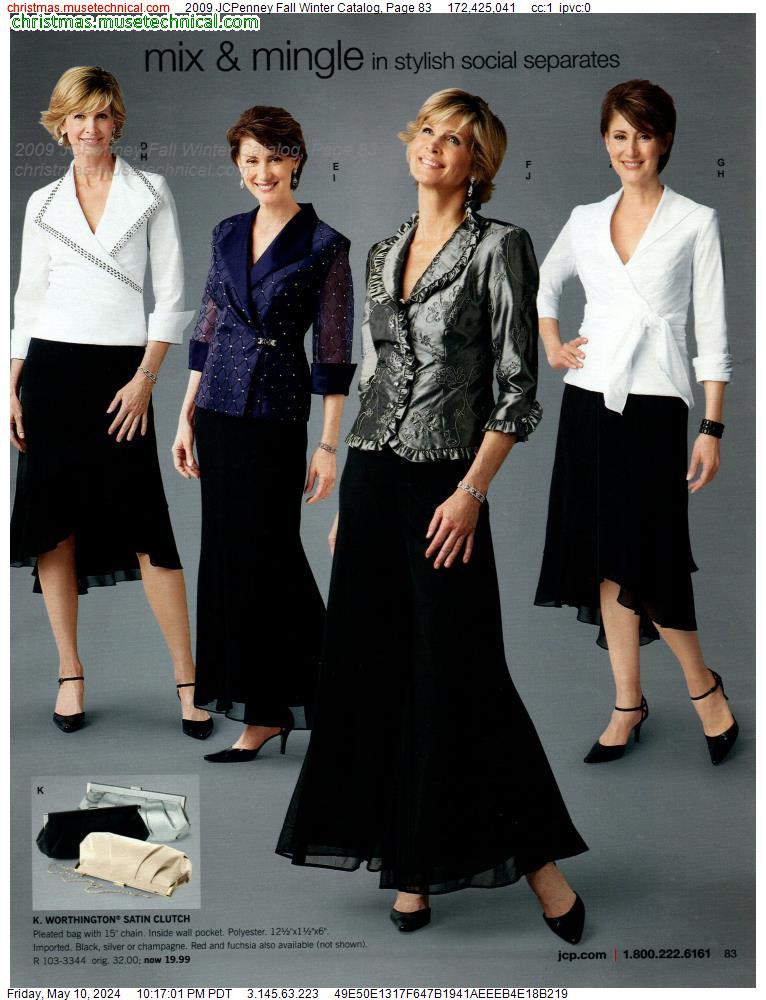 2009 JCPenney Fall Winter Catalog, Page 83