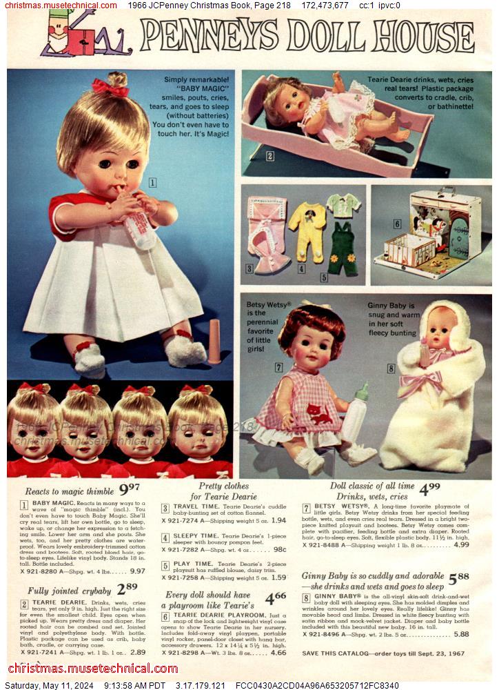 1966 JCPenney Christmas Book, Page 218