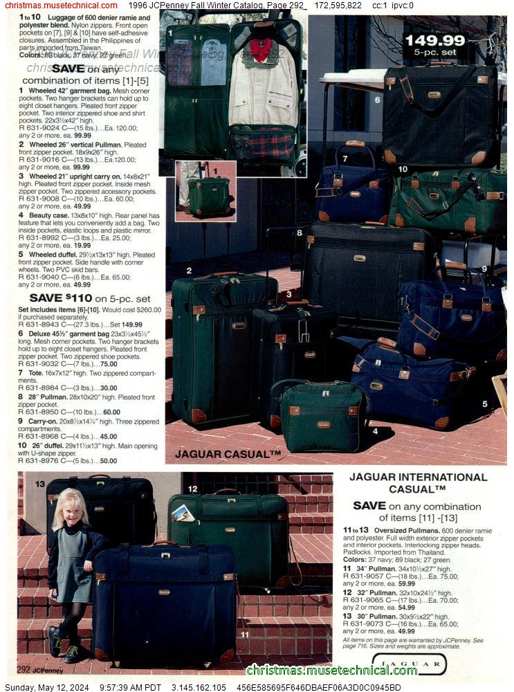 1996 JCPenney Fall Winter Catalog, Page 292