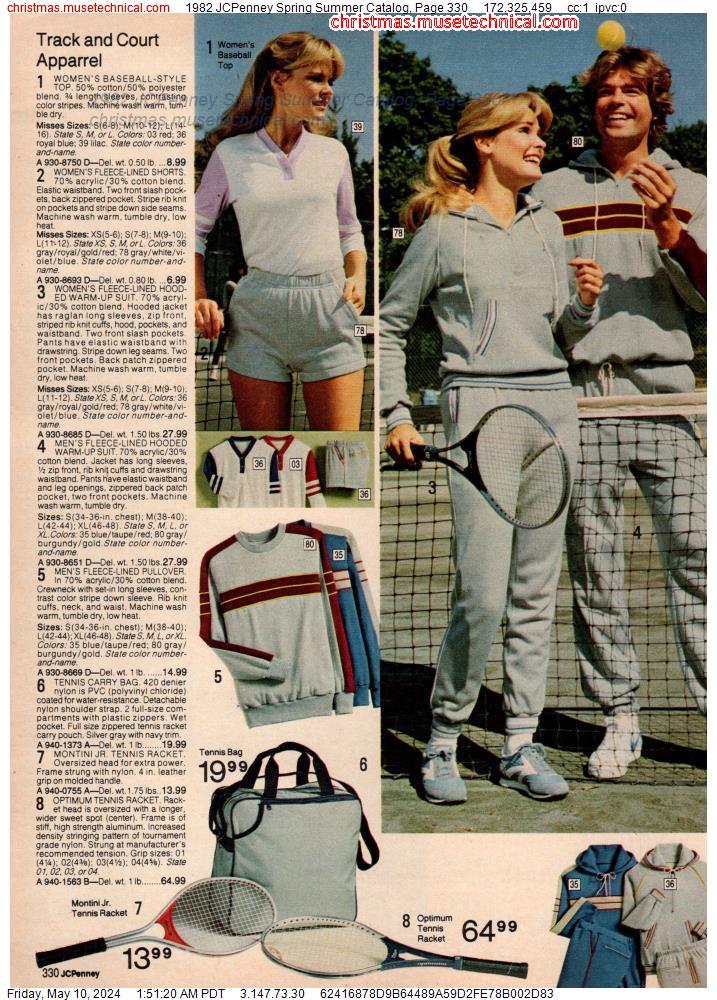 1982 JCPenney Spring Summer Catalog, Page 330