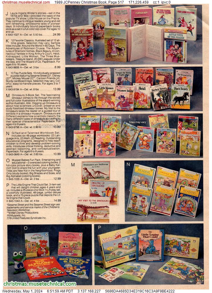 1989 JCPenney Christmas Book, Page 517