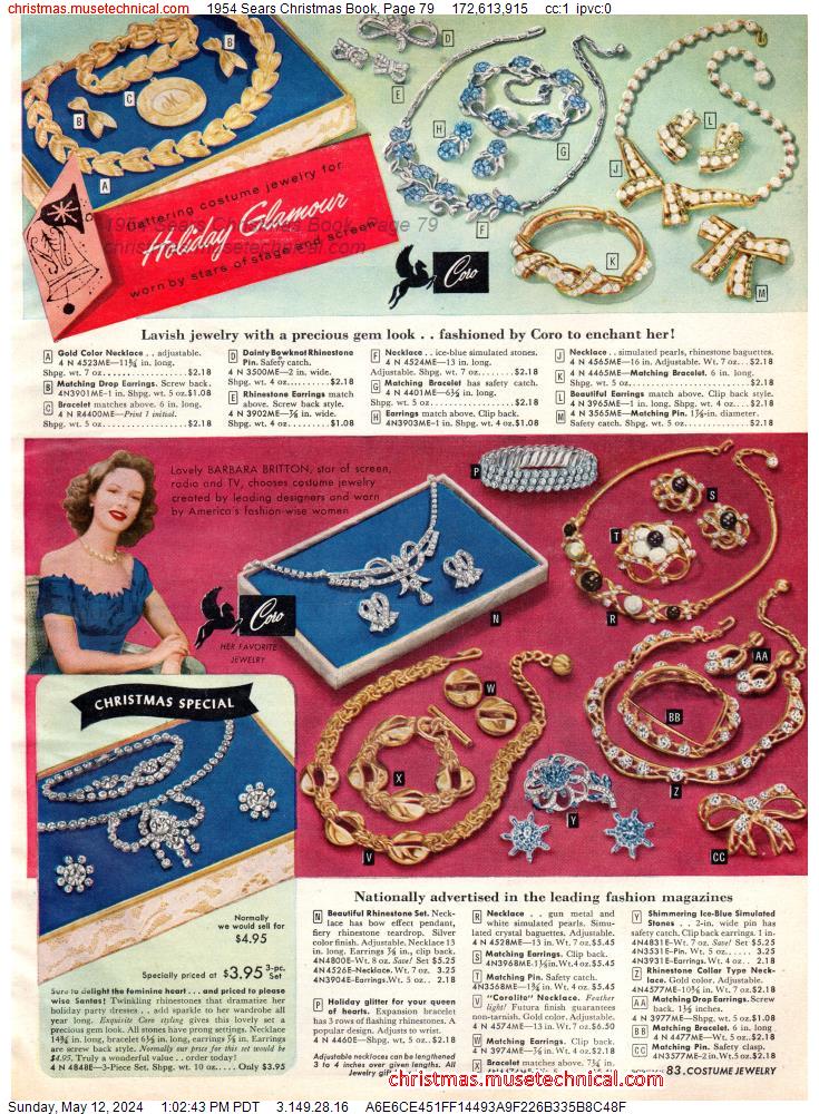 1954 Sears Christmas Book, Page 79