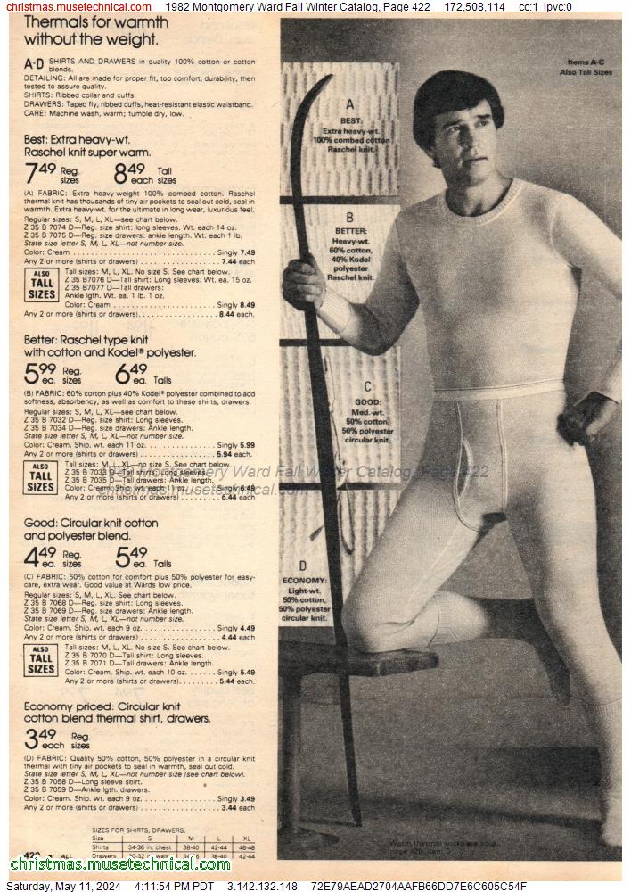 1982 Montgomery Ward Fall Winter Catalog, Page 422