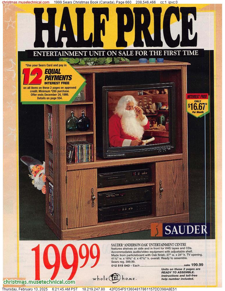 1999 Sears Christmas Book (Canada), Page 660