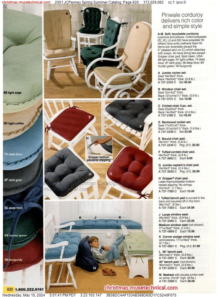 2001 JCPenney Spring Summer Catalog, Page 830