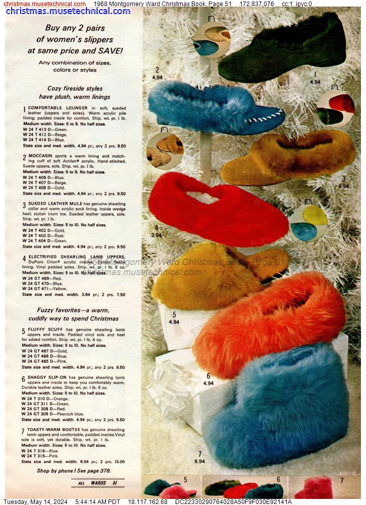 1968 Montgomery Ward Christmas Book, Page 51