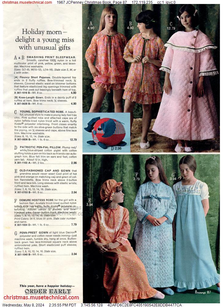 1967 JCPenney Christmas Book, Page 87
