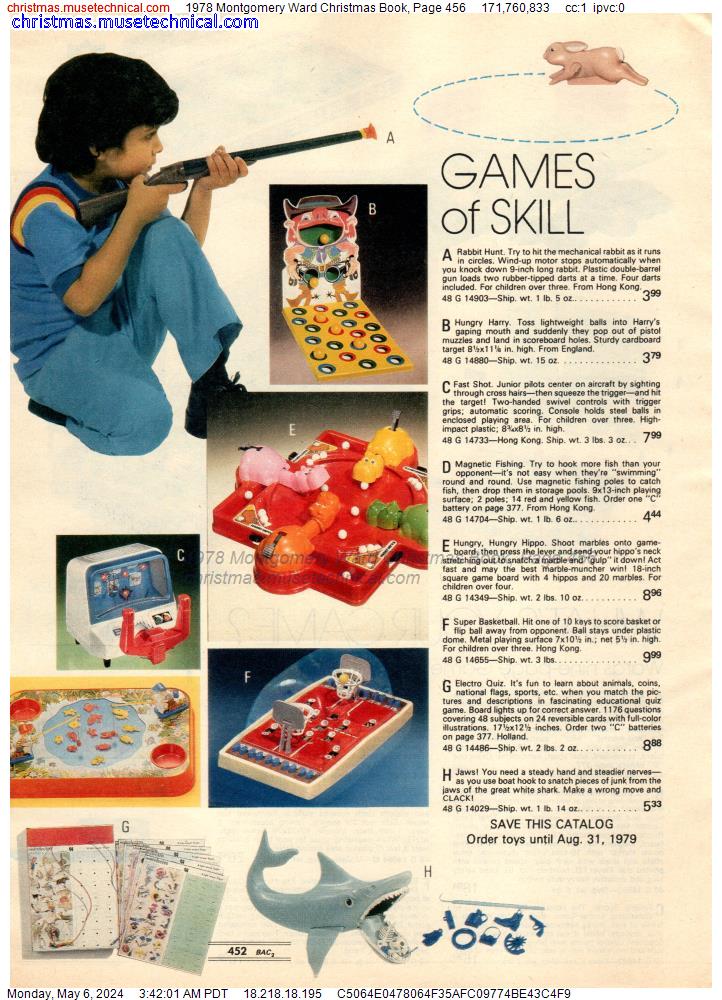 1978 Montgomery Ward Christmas Book, Page 456