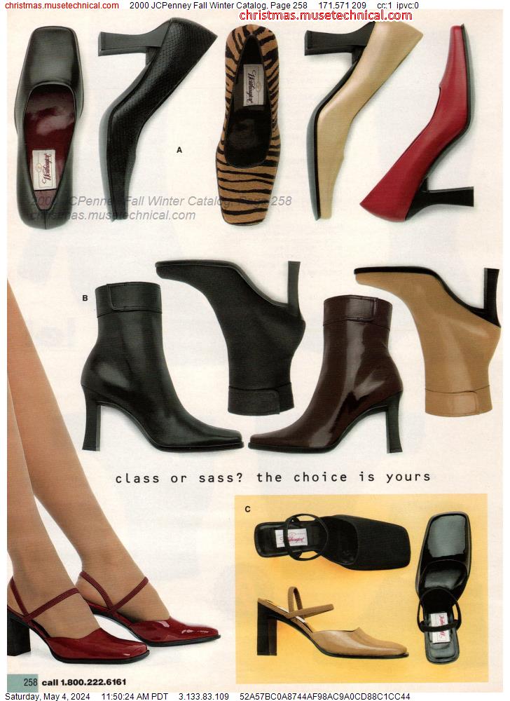 2000 JCPenney Fall Winter Catalog, Page 258