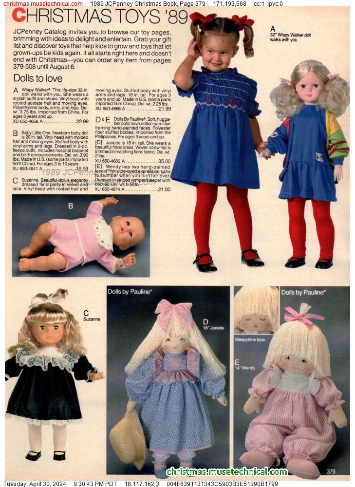 1989 JCPenney Christmas Book, Page 379