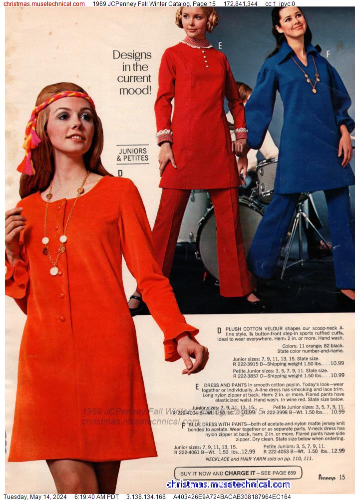 1969 JCPenney Fall Winter Catalog, Page 15