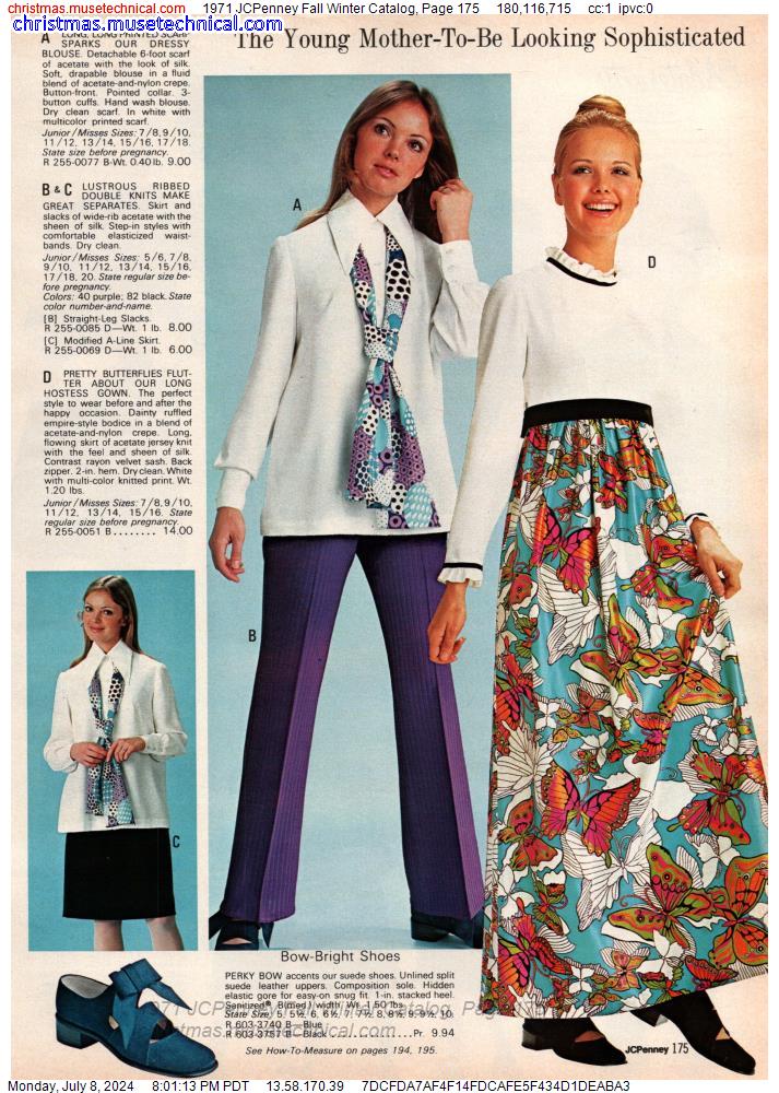1971 JCPenney Fall Winter Catalog, Page 175