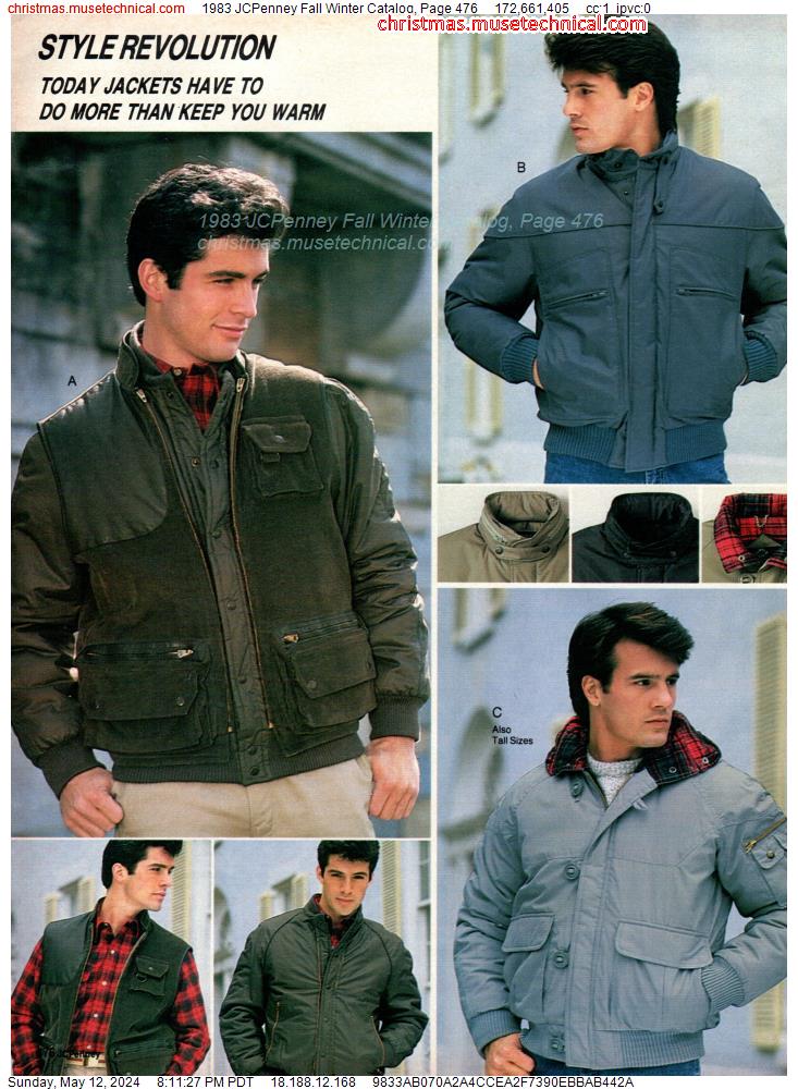 1983 JCPenney Fall Winter Catalog, Page 476