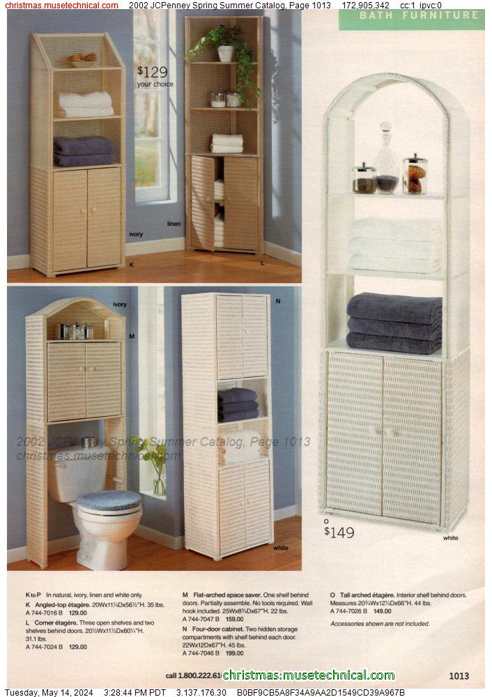 2002 JCPenney Spring Summer Catalog, Page 1013
