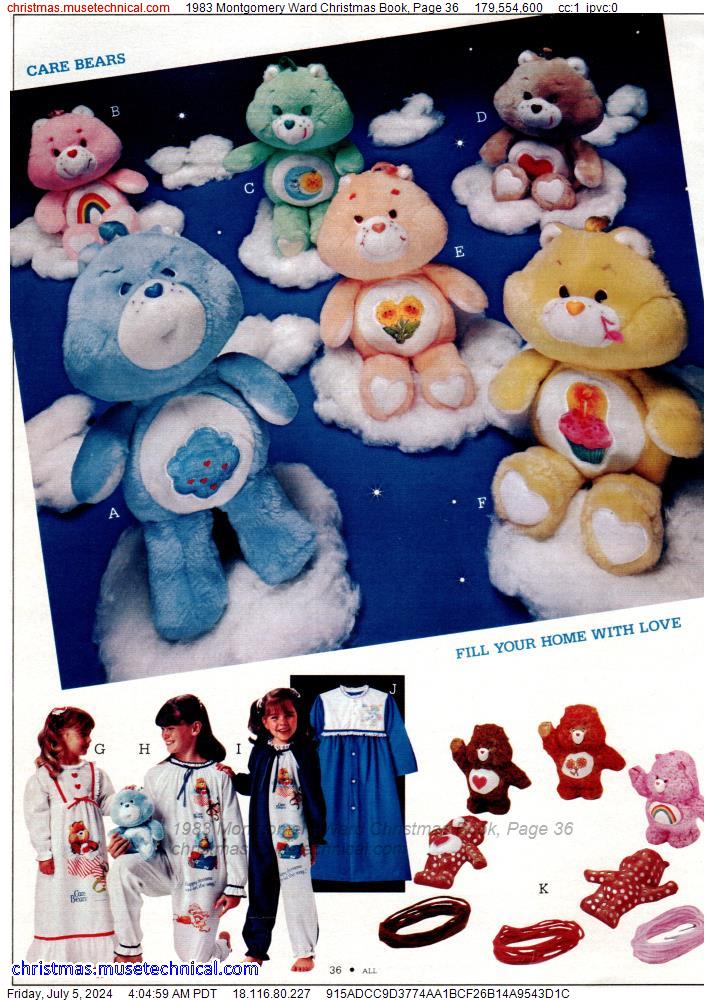 1983 Montgomery Ward Christmas Book, Page 36