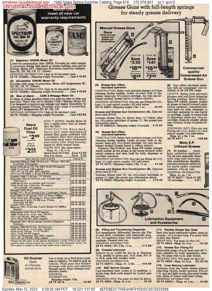 1980 Sears Spring Summer Catalog, Page 678