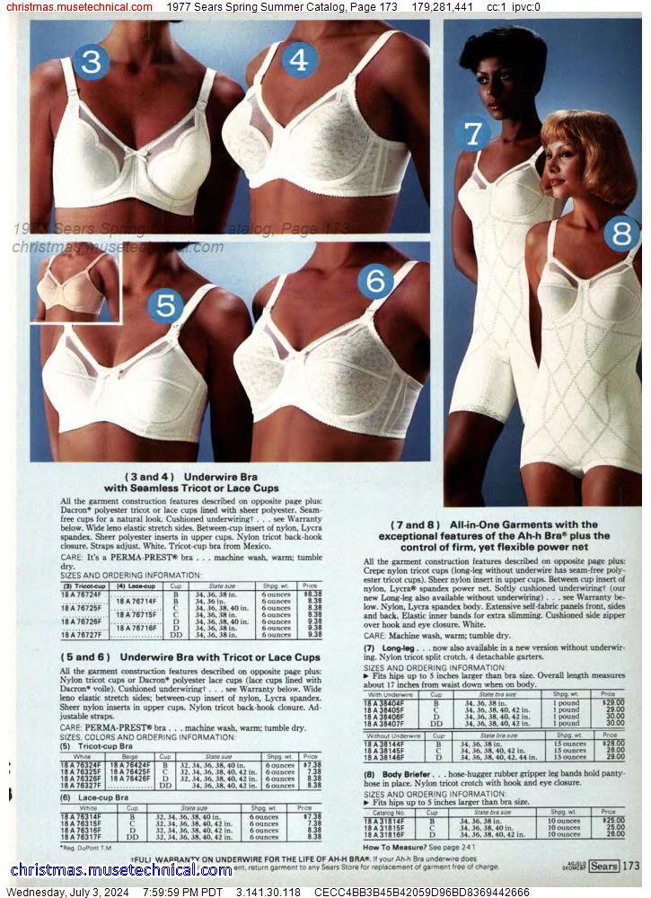 1977 Sears Spring Summer Catalog, Page 173