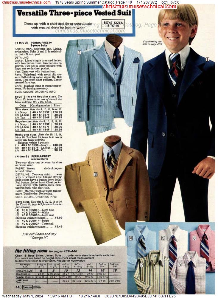 1978 Sears Spring Summer Catalog, Page 440