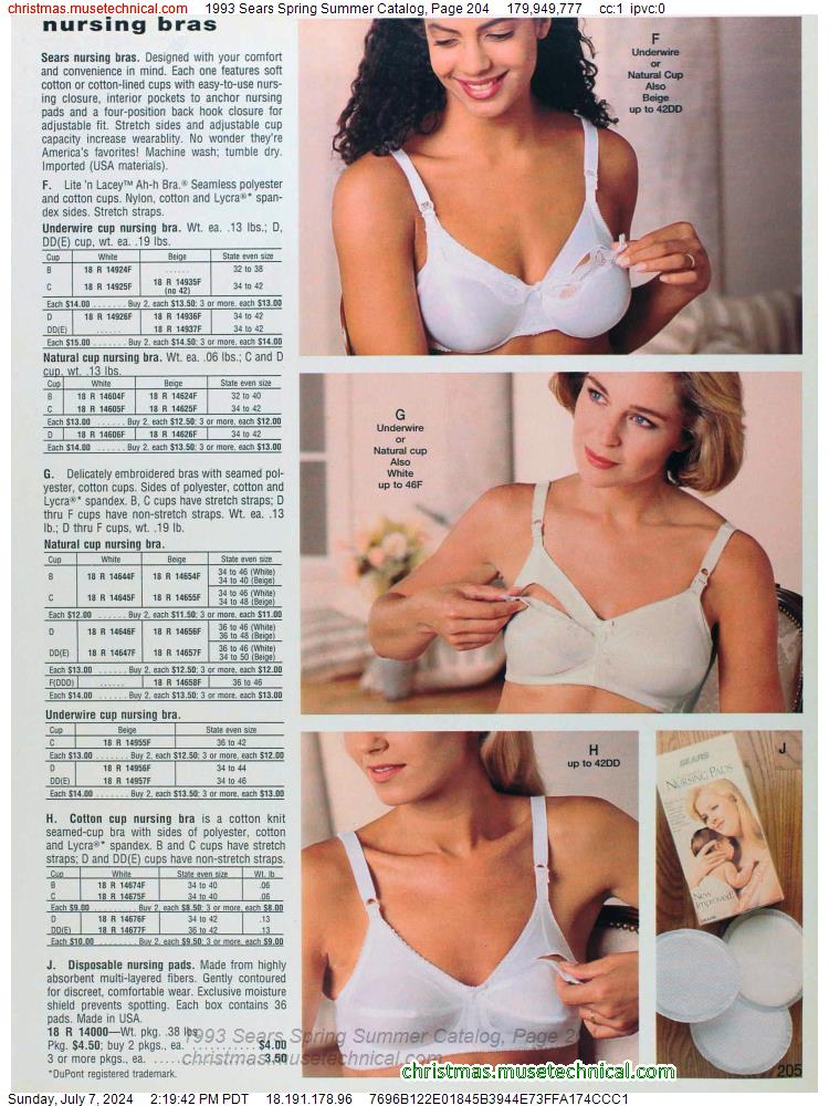1993 Sears Spring Summer Catalog, Page 204