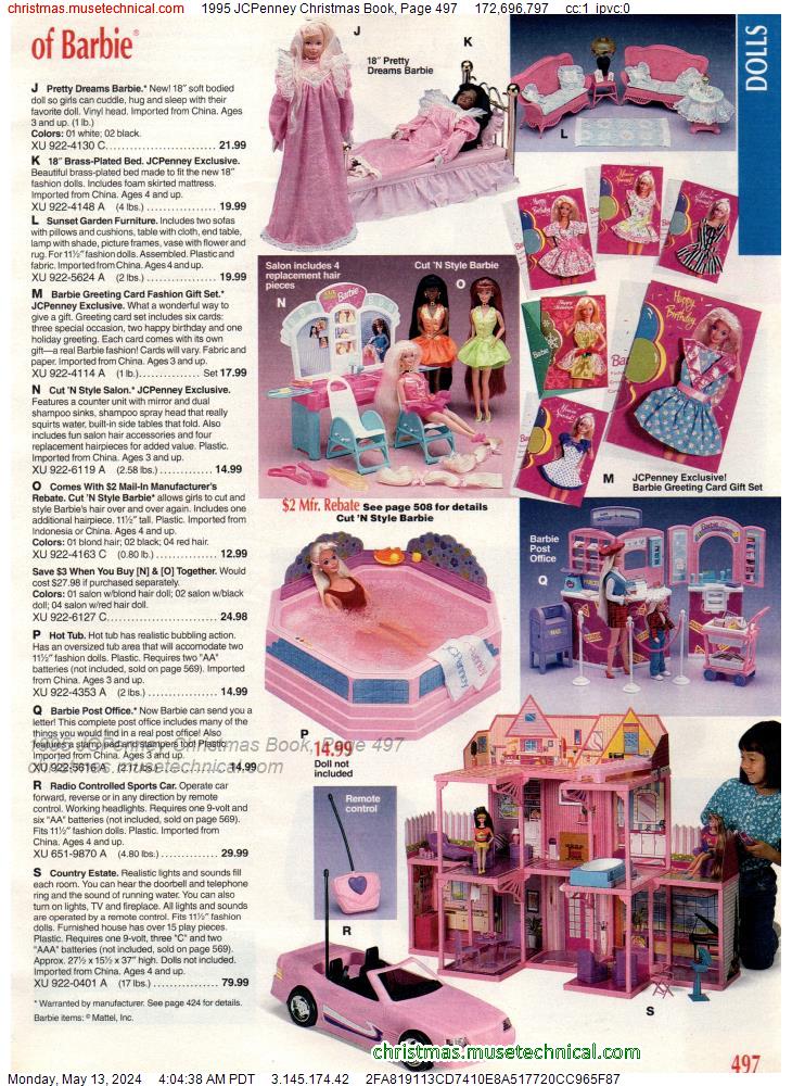 1995 JCPenney Christmas Book, Page 497