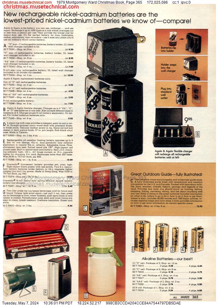 1979 Montgomery Ward Christmas Book, Page 365