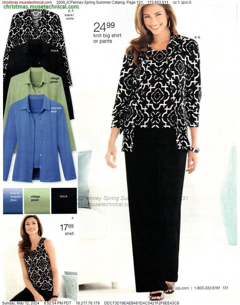 2009 JCPenney Spring Summer Catalog, Page 131