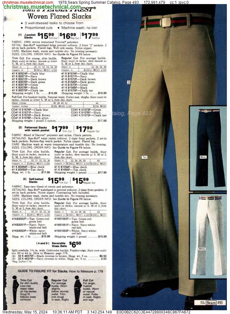 1978 Sears Spring Summer Catalog, Page 493