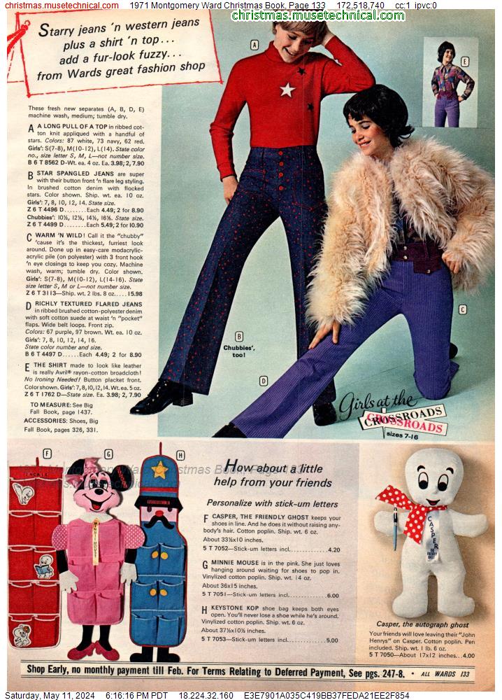 1971 Montgomery Ward Christmas Book, Page 133