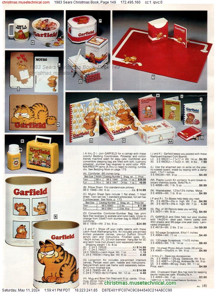 1983 Sears Christmas Book, Page 149