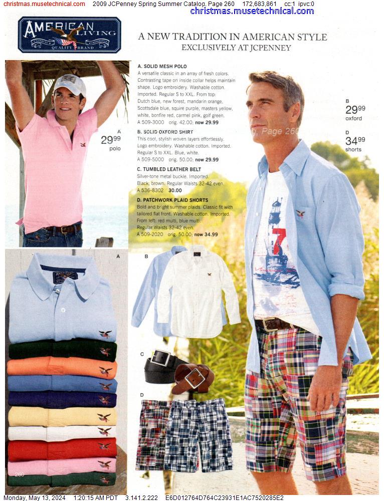 2009 JCPenney Spring Summer Catalog, Page 260