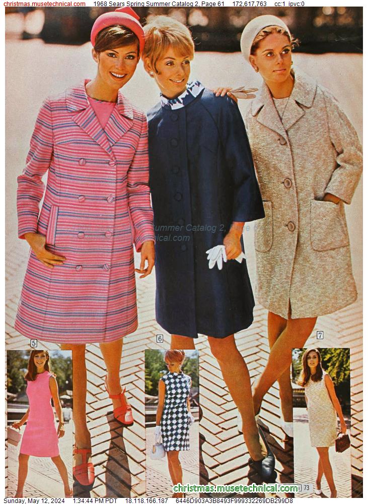 1968 Sears Spring Summer Catalog 2, Page 61