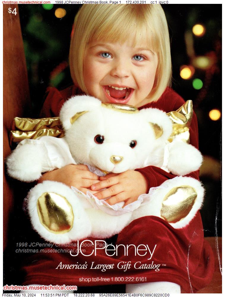 1998 JCPenney Christmas Book, Page 1