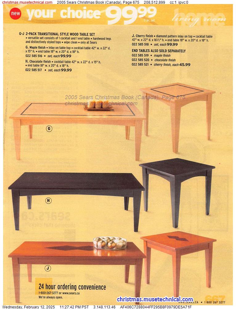 2005 Sears Christmas Book (Canada), Page 675